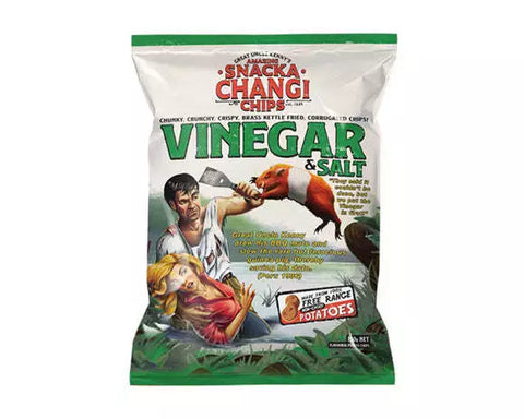 NZ Snacka Changi Chips - Vinegar and Salt 400gm