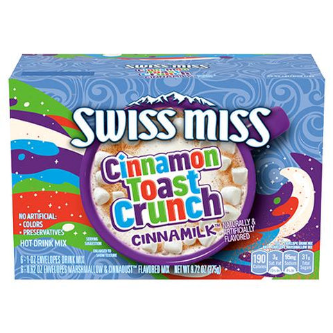 US Swiss Miss Cinnamon Toast Crunch Hot Cocoa Mix 275g 6pk