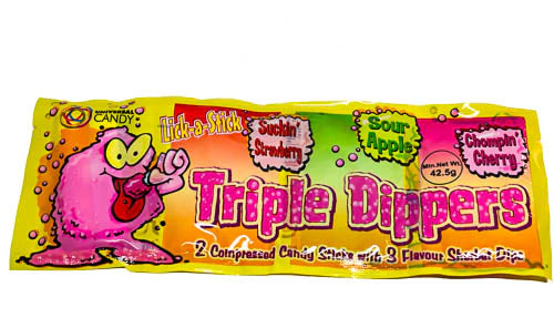 Sherbet Triple Dippers - Single Pack