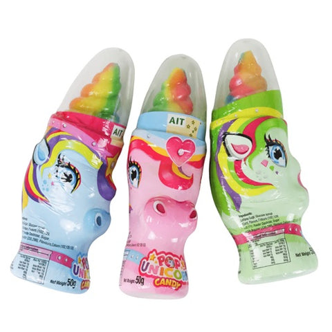 Unicorn Ring Lollipop - Single