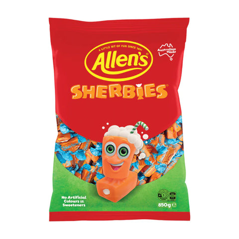 Allen's Sherbies 850g (Gluten Free)