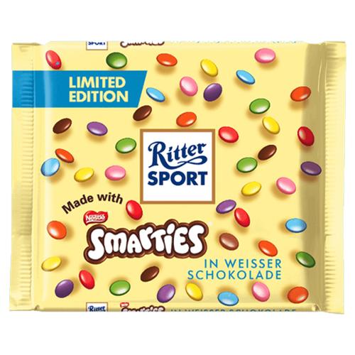 Ritter Sport White Chocolate Smarties 100g