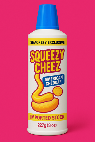 USA Squeezy Cheez - American Cheddar 227gm