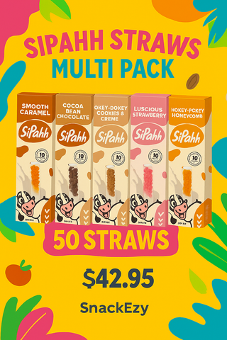 Sipahh Straws - Most Popular Variety x50