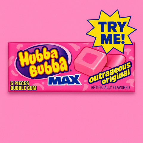 Hubba Bubba Max Outrageous Original (5 Pieces)
