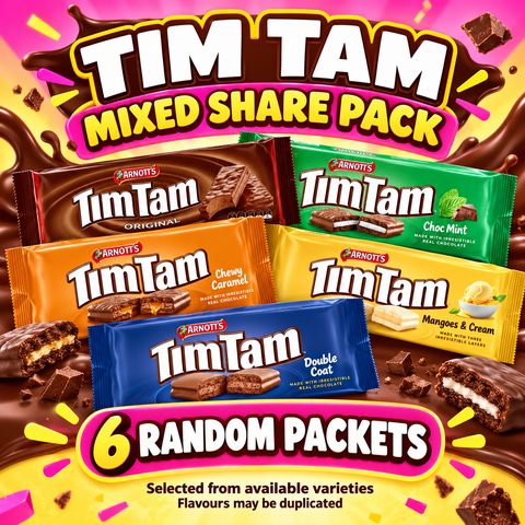 Tim Tam Mixed Share Pack x6 Packets