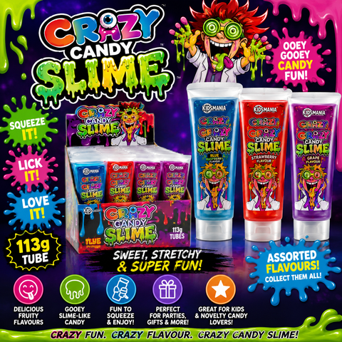 Crazy Candy Slime 113gm - Single Assorted