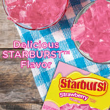 USA Starburst Jello - Strawberry 112gm