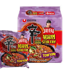 Nongshim Shin Ramyun Tom Yum Stir Fry - 4x123gm