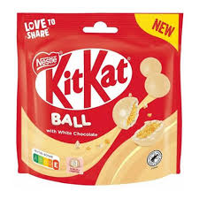 UK Kit Kat Ball White Chocolate - 140gm