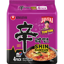 Nongshim Shin Ramyun Tom Yum Stir Fry - 4x123gm