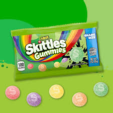 USA Skittles Gummies - Sours 85gm