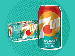 USA 7UP Tropical - Case of 12