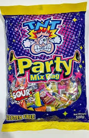 TNT Mega Sour Mix Party Bag - 500gm