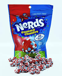 USA Nerds Gummy Clusters - Berry Punch Rush 225gm