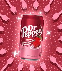 USA Dr Pepper Strawberries and Cream- Single 355ml Can