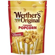 UK Werther's Original Caramel Popcorn  - Select Flavor