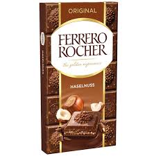 UK Ferrero Rocher Original Block 90gm