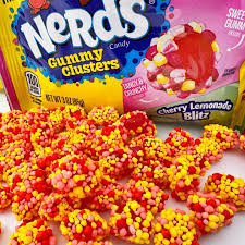 USA Nerds Gummy Clusters - Cherry Lemonade Blitz 85gm
