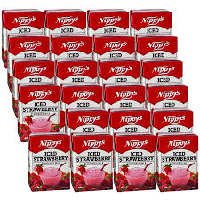 Nippy's Flavoured Milk 375ml - Strawberry x24