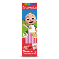 USA Kids Flavored Milk Straws - Select Style