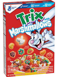 USA Cereal - Trix with Marshmallows