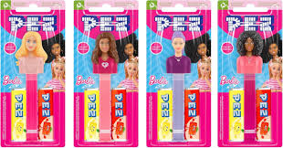 USA PEZ Dispenser + 2 Refills – Barbie