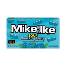 USA Mike and Ike 120gm - Sour Blue Raspberry