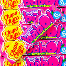 Chupa Chups Big Babol Bubblegum x6 Pieces - Tutti Frutti