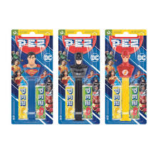 USA PEZ Dispenser + 2 Refills – DC Superhero