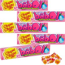 Chupa Chups Big Babol Bubblegum x6 Pieces - Tutti Frutti