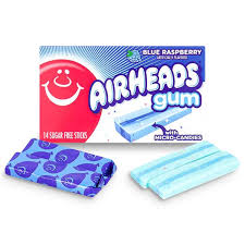 USA Airheads Gum – Blue Raspberry