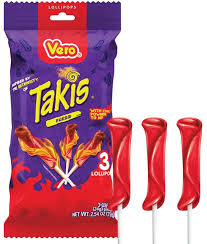 USA Takis Fuego Lollipop (Pack of 3)