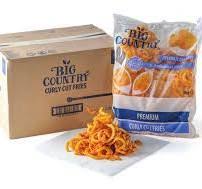 FROZEN PICKUP ONLY - Potato Curly Fries 2kg