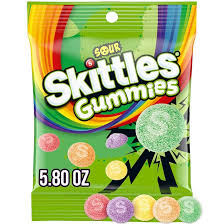 USA Skittles Gummies Sour - 164gm