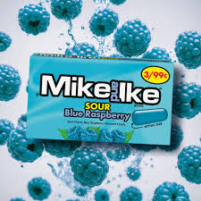 USA Mike and Ike 120gm - Sour Blue Raspberry