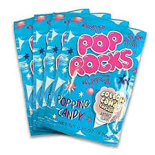USA Pop Rocks Single Packet - Cotton Candy
