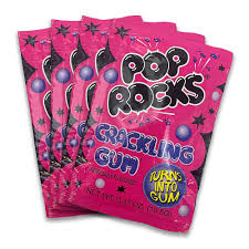 USA Pop Rocks Single Packet - Crackling Gum