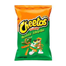 USA Cheetos Cheddar Jalepeno Crunchy - 227gm