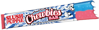 Slush Puppie Chewbies Bar - Blue Raspberry & Cherry - Single