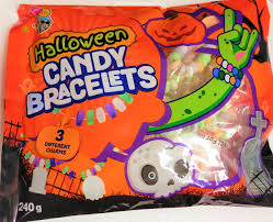 Halloween Candy Bracelets - Pack of 24