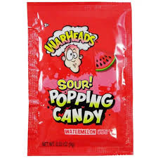 USA Warheads Sour Popping Candy - ,Select Flavor