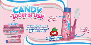USA Candy Toothbrush + Toothpaste