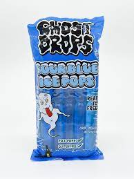 Ghost Drops Sour Blue IcePops x10