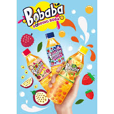 Bobaba Bubble Tea - Mixed Berry 500ml