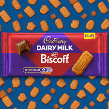 UK Cadbury Dairy Milk + Biscoff - 95gm