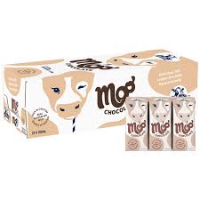 Moo Chocolate Flavoured Milk 24 x 200 ml