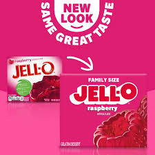 USA Jello Mix - Raspberry *PAST BB DATE*