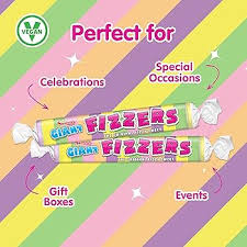 Swizzels Giant Fizzers Rolls - Single