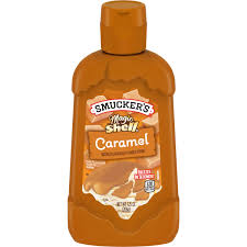USA Smucker’s Magic Shell Caramel Topping – 206g